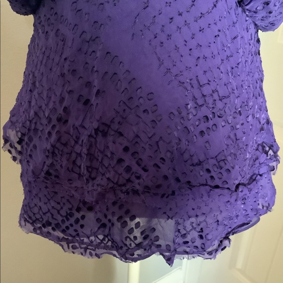 Bcbg Purple Halter Blouse - Picture 5 of 7